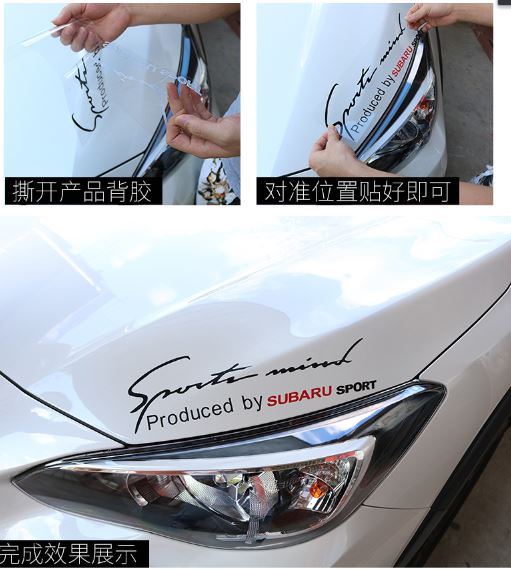 Decal dán đầu xe Subaru Forester 19 - 20