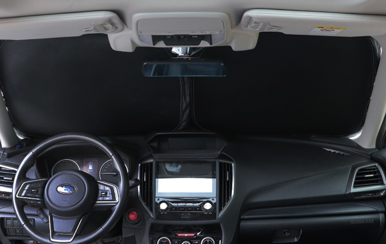Tấm chắn nắng kính lại khi dừng đỗ xe Subaru Forester 19-22