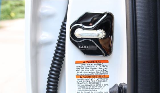 Ốp chống gỉ chốt cửa Subaru Outback 2015 - 2020