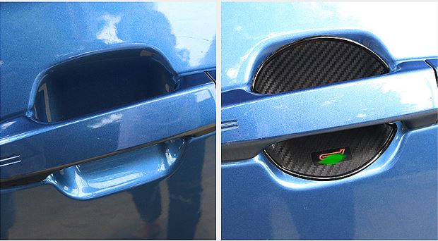 Miếng dán hõm cửa chống xước Subaru Outback 2015 - 2020