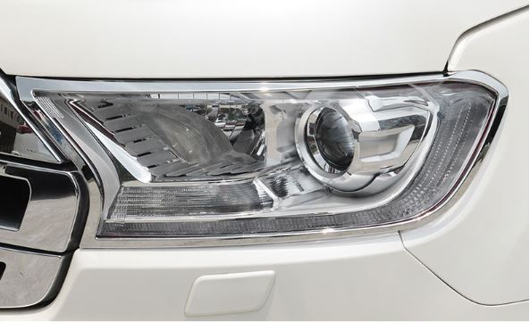 Ốp viền đèn pha mạ crom Ford Everest