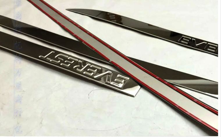 Bộ ốp sườn inox 304 cho Ford Everest