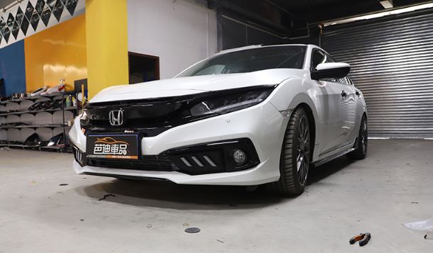 Độ đèn sương mù  Honda Civic (Mẫu 1)