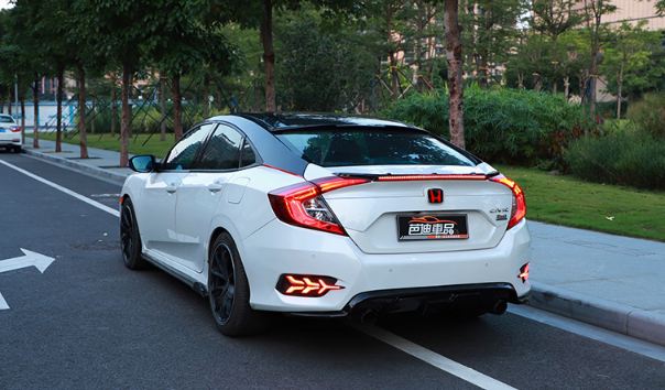 Đuôi gió LED Honda Civic (Mẫu 3)