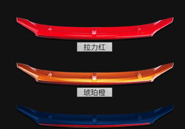 Đuôi gió LED Honda Civic (Mẫu 3)