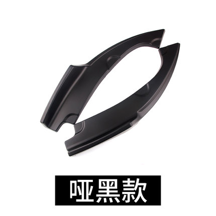 Ốp góc cản sau đen mờ Honda Civic