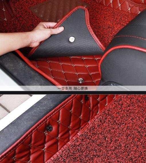 Thảm sàn da + rối Honda Civic