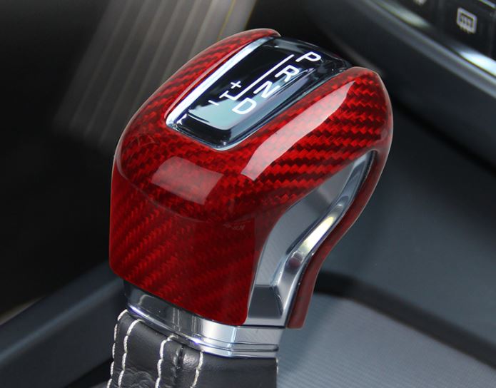 Ốp cần số volvo xc60 nhựa kỹ thuật cacbon