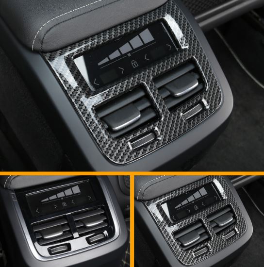 Ốp chống xước quạt gió sau xe volvo xc60