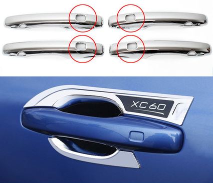Full Bộ ốp hõm và tay nắm cửa Volvo XC60