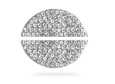 Ốp trang trí logo vô lăng Volvo XC60 2018-2021