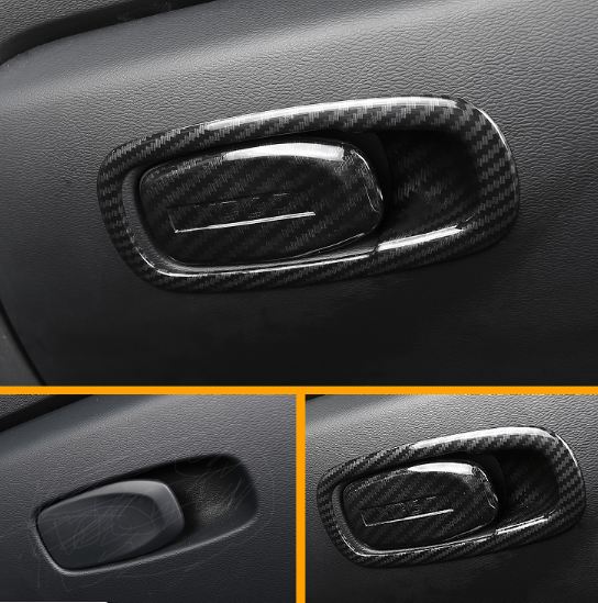 Ốp tay nắm cửa trong Volvo XC60 (cacbon)