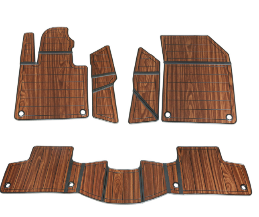 Thảm sàn thiết kế vân gỗ xe Volvo XC60 (2018-2021)