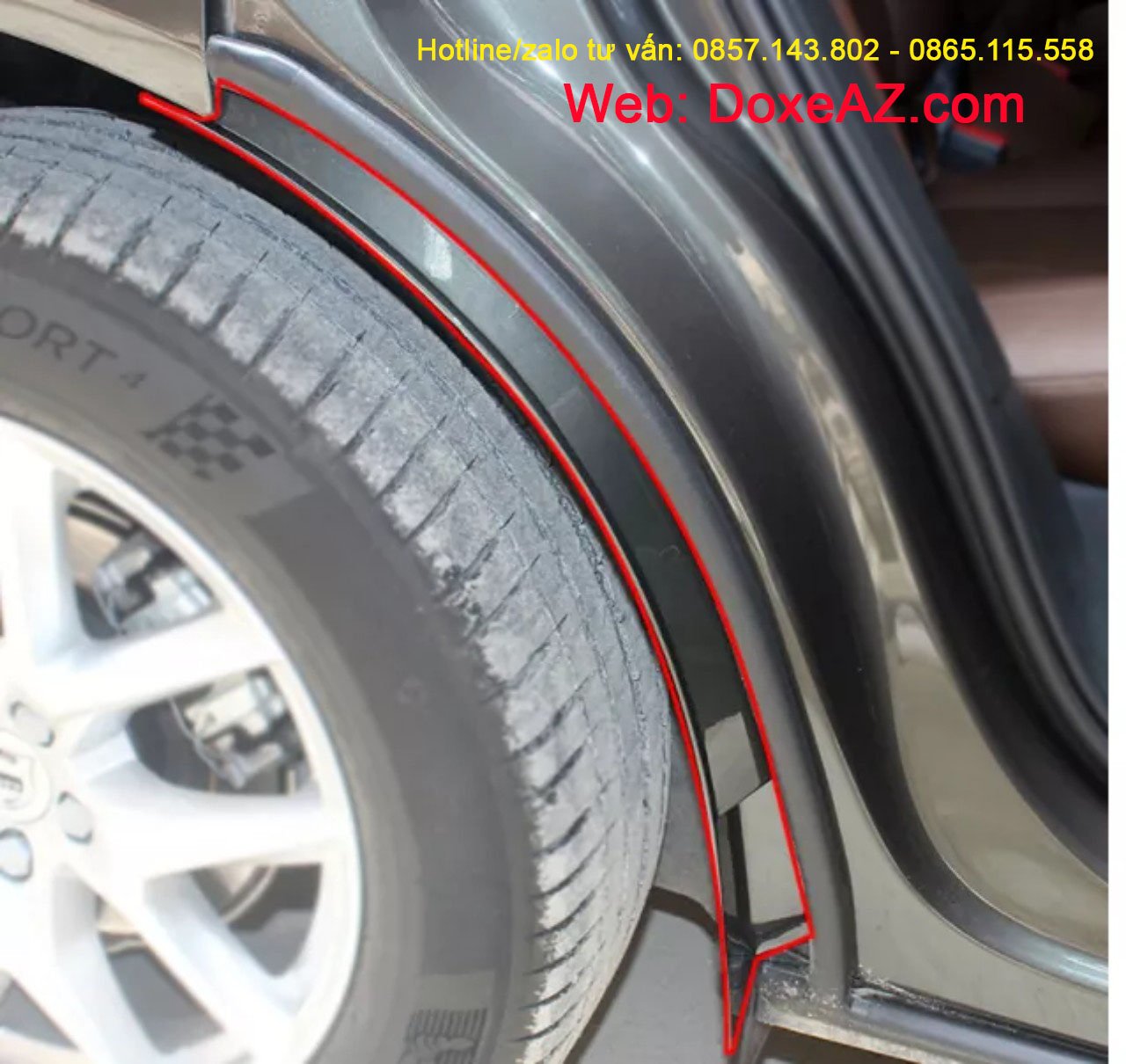 Vè chắn bùn Volvo XC60