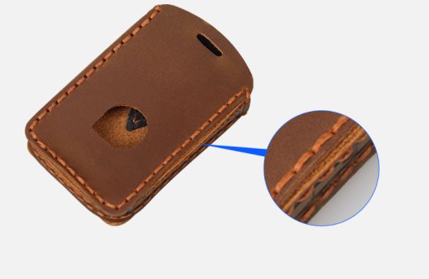 Bao da chìa khóa volvo