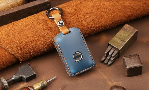 Bao da chìa khóa volvo