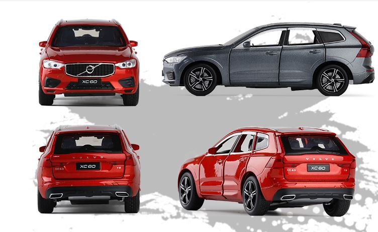 Mô Hình Volvo XC60 (màu đỏ)