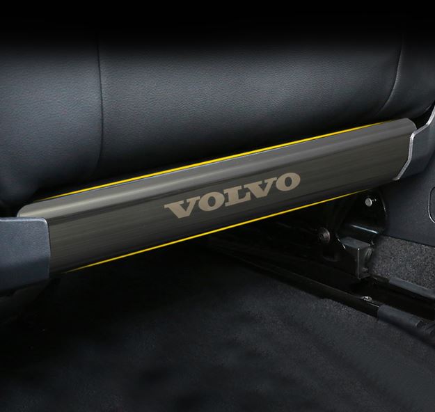 Ốp chống đá chân ghế Volvo XC90 (Mầu đen)