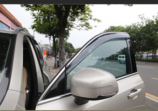 Vè che mưa Volvo XC90 ( viền inox )
