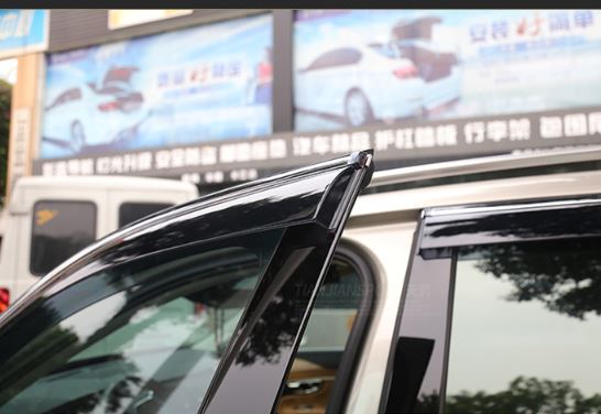 Vè che mưa Volvo XC90 ( Viền nhựa)