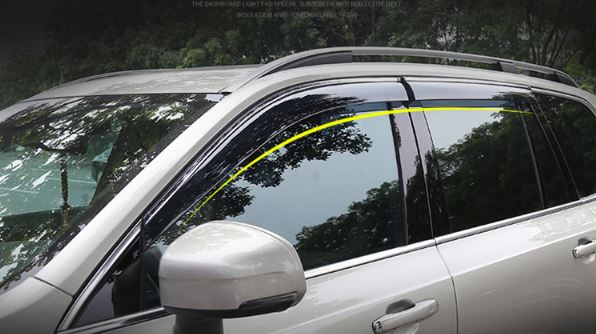 Vè che mưa Volvo XC90 ( Viền nhựa)